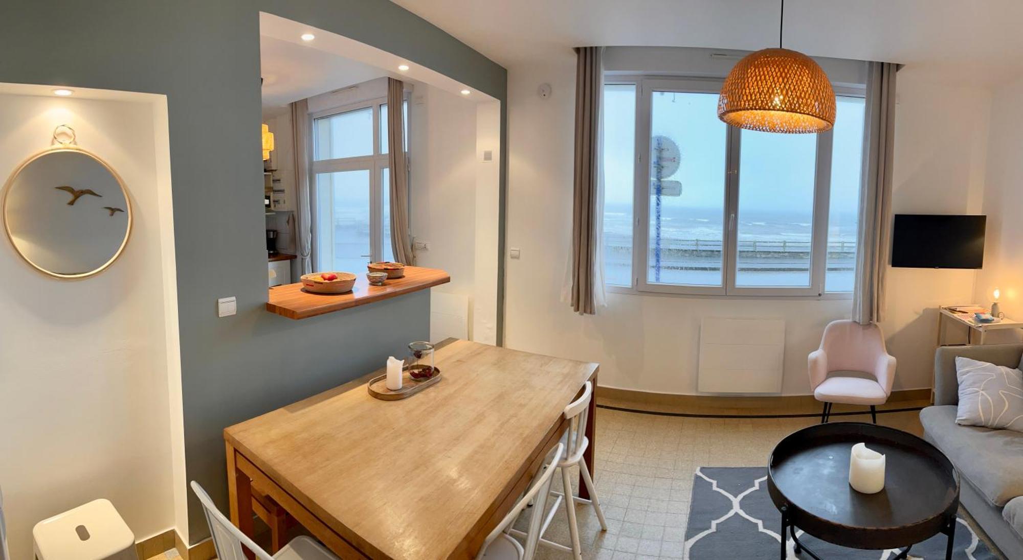 La Maison - Ambleteuse - Vue Sur Mer Et Jardin Kültér fotó